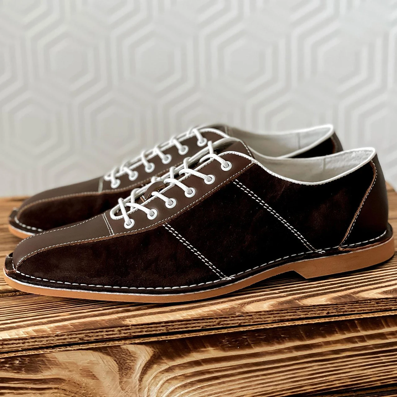 All Up Retro Mod Bowling Shoes RWB 13 All Up Retro Mod Bowling Shoes RWB - Image 11