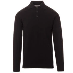 Brando 1960s Mod Knitted Polo (HG) -Trendify Shop madcap england brando knitted polo black 3 98866.1661262460 1