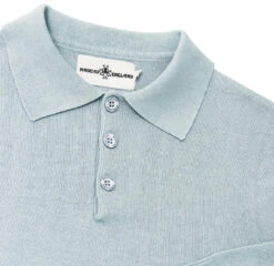 Brando 1960s Mod Knitted Polo (WS) -Trendify Shop madcap england brando knitted polo blue fog 1 72053.1661265874 3