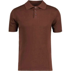 SS Brando 60s Mod Knitted Polo (MB) -Trendify Shop madcap england brando knitted polo potting soil 11 98896.1668163902