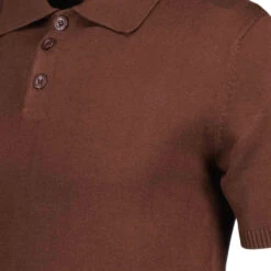 SS Brando 60s Mod Knitted Polo (B) -Trendify Shop madcap england brando knitted polo potting soil 4 51904.1668163906 3