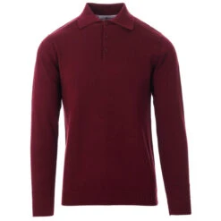 Brando 1960s Mod Knitted Polo (B) -Trendify Shop madcap england brando knitted polo zinfandel 3 83149.1661262211 2