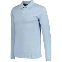 Brando 1960s Mod Knitted Polo (N) -Trendify Shop madcap england brando long sleeve knitted polo winter sky 2 75950.1667467172