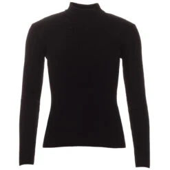 Brigitte Ribbed Turtleneck Top (WW) -Trendify Shop madcap england brigitte ribbed turtleneck jumper black 1 02272.1661264144 1