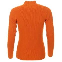 Brigitte Ribbed Turtleneck Top (B) -Trendify Shop madcap england brigitte ribbed turtleneck jumper marmalade 1 73607.1661261910