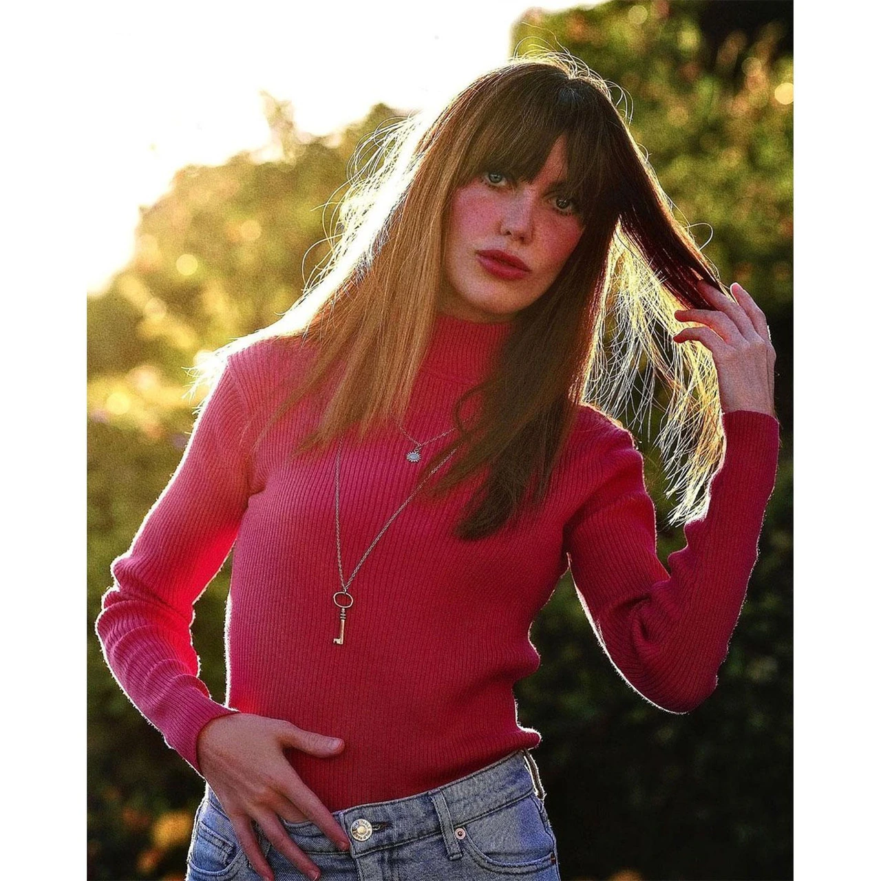 Brigitte Ribbed Turtleneck Top (IP) 7 Brigitte Ribbed Turtleneck Top (IP) - Image 5