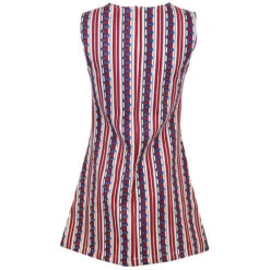 Isetta 60s Mod Bubble Stripe Dress -Trendify Shop madcap england bubble print mod stripe dress 2 54961.1661266774