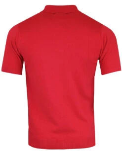 Capitol Mod Zip Through Stripe Polo -Trendify Shop madcap england capitol zip polo red 2a 29607.1661269015