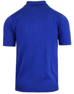 Capitol Mod Zip Through Stripe Polo -Trendify Shop madcap england capitol zip polo surf blue 3 46050.1661268378