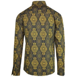 Capo Navy 60s Spear Collar Shirt