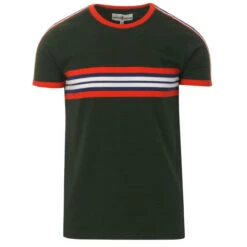 Cassette Retro 70s Stripe Tee (WA) -Trendify Shop madcap england cassette stripe tee rosin 1 35886.1661262048