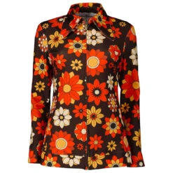 Juliet MADCAP Retro 70s Dagger Collar Zip Shirt R -Trendify Shop madcap england chyme zip shirt11 56018.1661260627 2