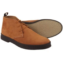 Cisco Mod Suede Chukka Boots BLACK -Trendify Shop madcap england cisco suede boots tan 2 02177.1661262356 2