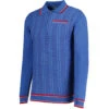 Coltrane Mod Jacquard Knit Polo B -Trendify Shop madcap england coltrane jacqaurd polo federal blue 2 94303.1683192620 1