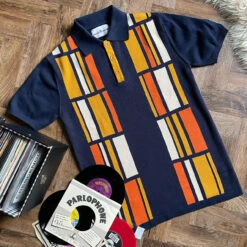 Comet Retro 60s Mod Polo Shirt (B) -Trendify Shop madcap england comet polo navy5 48443.1661261146