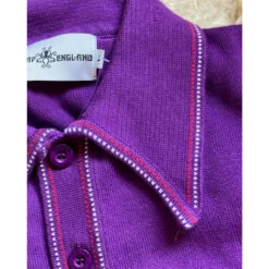 Crawdaddy Micro Dash Knit Polo (WW) -Trendify Shop madcap england crawdaddy purple 54356.1661262199 3