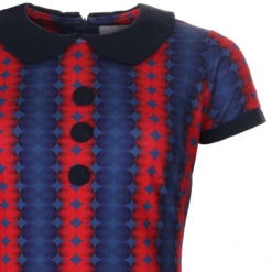 Diamond Dot Dollierocker Mod Dress -Trendify Shop madcap england dollierocker bubble dress 2 03057.1661262778