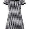 Dollierocker Zig Zag 60s Mod Dress -Trendify Shop madcap england dollierocker zigzag dress 3 45812.1661270420