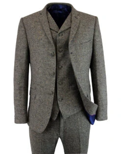 Mod Donegal 3 Button Suit Jacket -Trendify Shop madcap england donegal suit outfit 2 04485.1661271060