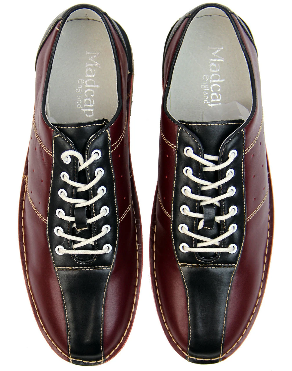 All Up Retro Mod Bowling Shoes RWB 5 All Up Retro Mod Bowling Shoes RWB - Image 3