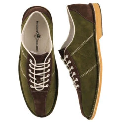 The Dude Retro Mod Bowling Shoes -Trendify Shop madcap england dude bowling shoes green 1 00003.1661263594 2