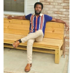 Farlowe Mod Stripe Knit Polo Top GO -Trendify Shop madcap england farlow polo1 21054.1661263004 1