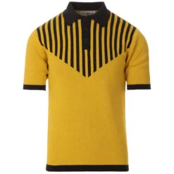 Firebird Mod Waffle Stripe Polo -Trendify Shop madcap england firebird waffle stripe polo freesia 4 26011.1661262969