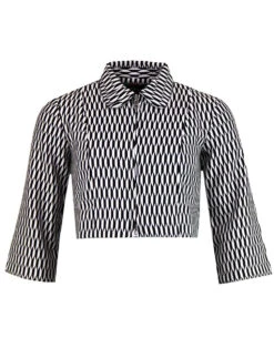 Bijoux Flared Sleeve Bolero Jacket -Trendify Shop madcap england geo diamond bolero jacket 6 27029.1661268457 1