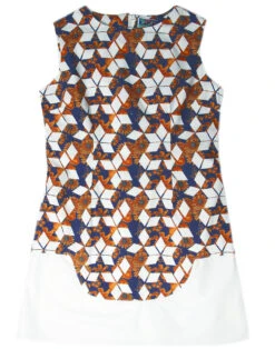 Sun Daisy Geo Retro Floral Dress -Trendify Shop madcap england geo floral shift dress 3 84549.1661268741