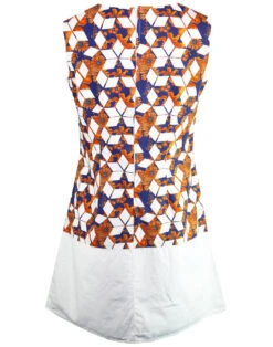 Sun Daisy Geo Retro Floral Dress -Trendify Shop madcap england geo floral shift dress 4 77724.1661268738