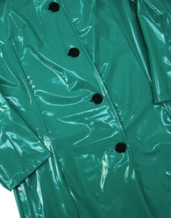 Jackie Retro 60s PVC Raincoat GREEN 34 Jackie Retro 60s PVC Raincoat GREEN -Trendify Shop madcap england green raincoat 1 45742.1661269443 3