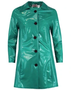 Jackie MADCAP Made In England Retro 60s Raincoat R -Trendify Shop madcap england green raincoat 3 51744.1661269442 4