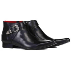 Gunslinger Retro 70s Chelsea Boots -Trendify Shop madcap england gunslinger chelsea boots black 2 07533.1666956518