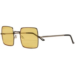 Harrison 60s Square Sunglasses Y -Trendify Shop madcap england harrison square frame sunglasses yellow 4 09159.1669111825 1
