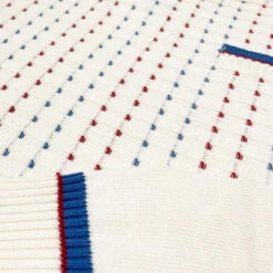 Hawkins Mod Jacquard Dash Front Jumper In Snow White -Trendify Shop madcap england hawkins jacquard dash jumper snow white 5 10280.1695997614