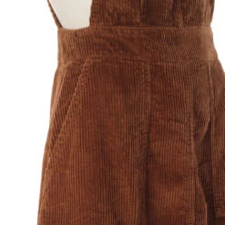 Marlo 1960s Cord Pinafore Dress (N) -Trendify Shop madcap england jumbo cord pinafore dress tan 1 82247.1661263857 1