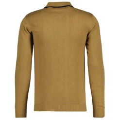 Junot Mod Waffle Stripe Knit Polo B -Trendify Shop madcap england junot retro waffle knit polo fall leaf 1 51813.1668164155 2