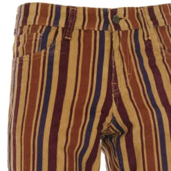 Killer Stripe Retro Cord Flares (C) -Trendify Shop madcap england killer cord stripes flares 3 78879.1661261683