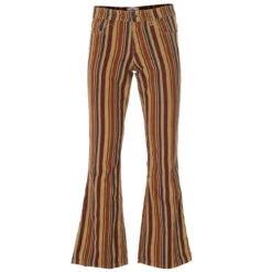 Killer Stripe Retro Cord Flares (C) -Trendify Shop madcap england killer stripe cord flares camel 4 63622.1661261682