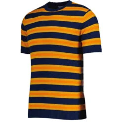 Kingsnake Mod Stripe Knit Tee B -Trendify Shop madcap england kingsnake stripe knit tee navy 2 20071.1668164235