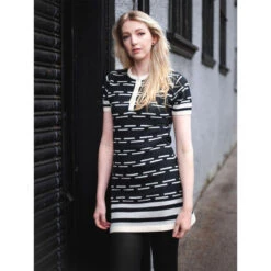 Zinnia Retro Mod Dash Knitted Dress -Trendify Shop madcap england knitted dash dress black1 70774.1661260999