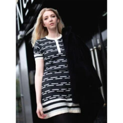 Zinnia Retro Mod Dash Knitted Dress -Trendify Shop madcap england knitted dash dress black4 00660.1661261002