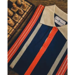 Farlowe Mod Stripe Knit Polo Top -Trendify Shop madcap england knitted polo3 46133.1661263011