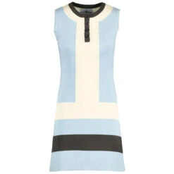 Lantana 1960s Mod Knitted Dress L -Trendify Shop madcap england lantana mod knitted dress sky 2 95305.1683191893