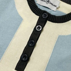 Lantana 1960s Mod Knitted Dress L -Trendify Shop madcap england lantana mod knitted dress sky 3 80616.1683191896