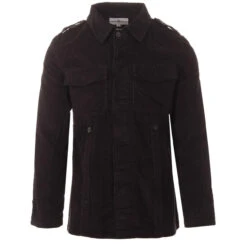 Lennon Military Shirt Jacket (B) -Trendify Shop madcap england lennon cord military jacket black 3 98878.1661262621 1