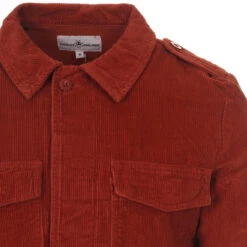 Lennon Mod Cord Shirt Jacket COCOA -Trendify Shop madcap england lennon cord military jacket rust 2 36312.1661262635