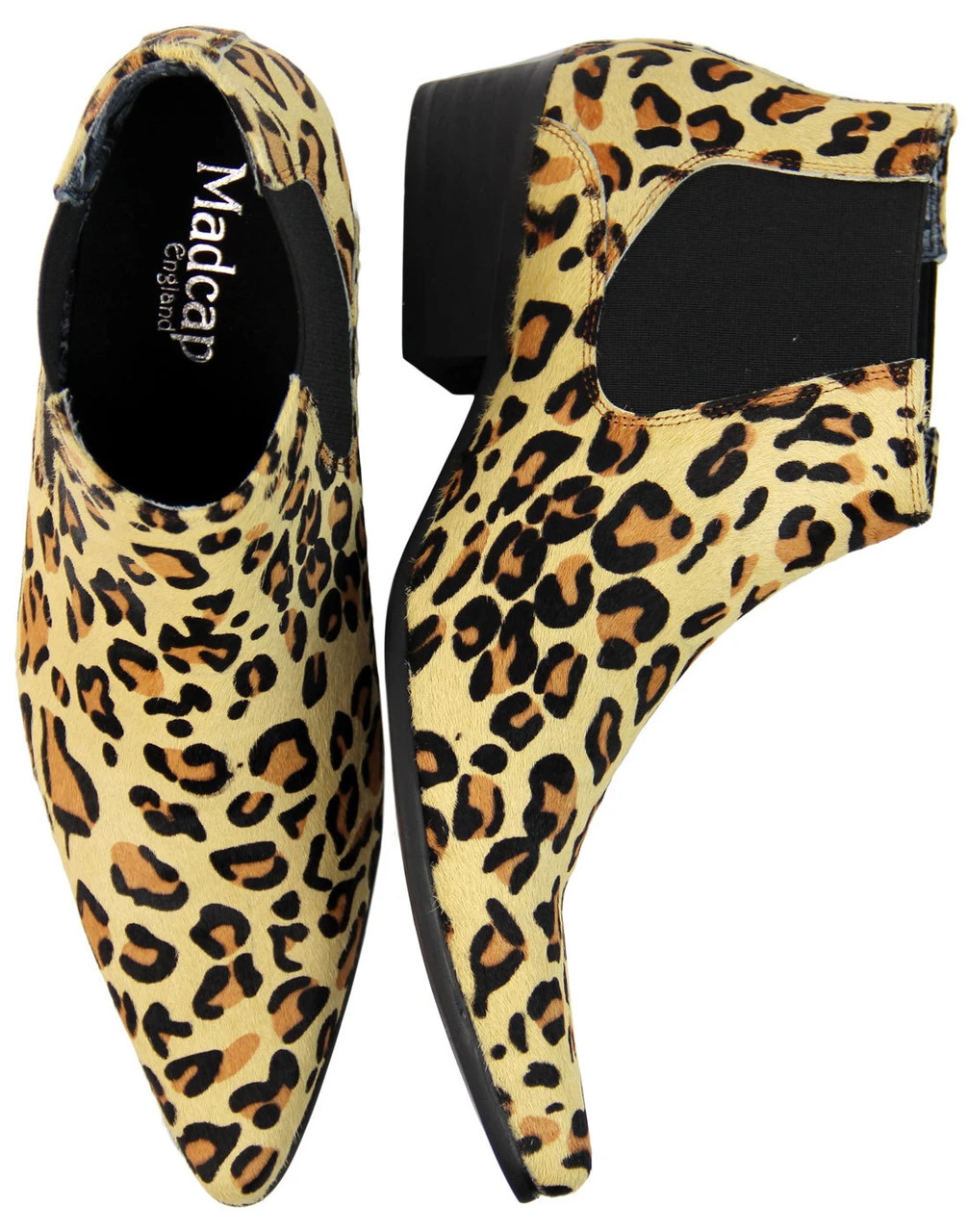Stewart Leopard Print Chelsea Boots 4 Stewart Leopard Print Chelsea Boots - Image 2