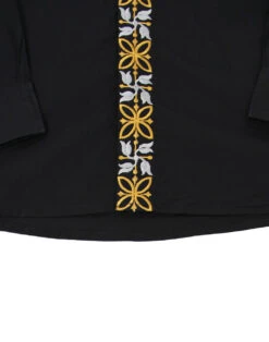 Avory 60s Mandarin Collar Shirt (B) -Trendify Shop madcap england mandarin shirt black 1 56854.1661270608 2