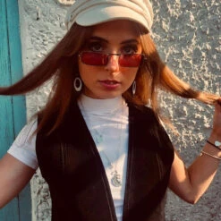 McGuinn 1960s Granny Glasses (Red) -Trendify Shop madcap england mcguinn sunglasses pink 5 43190.1661263517 3